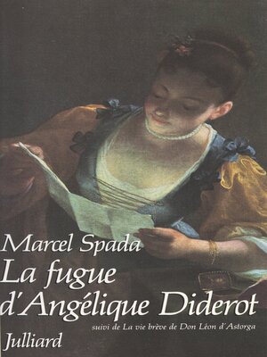 cover image of La fugue d'Angélique Diderot